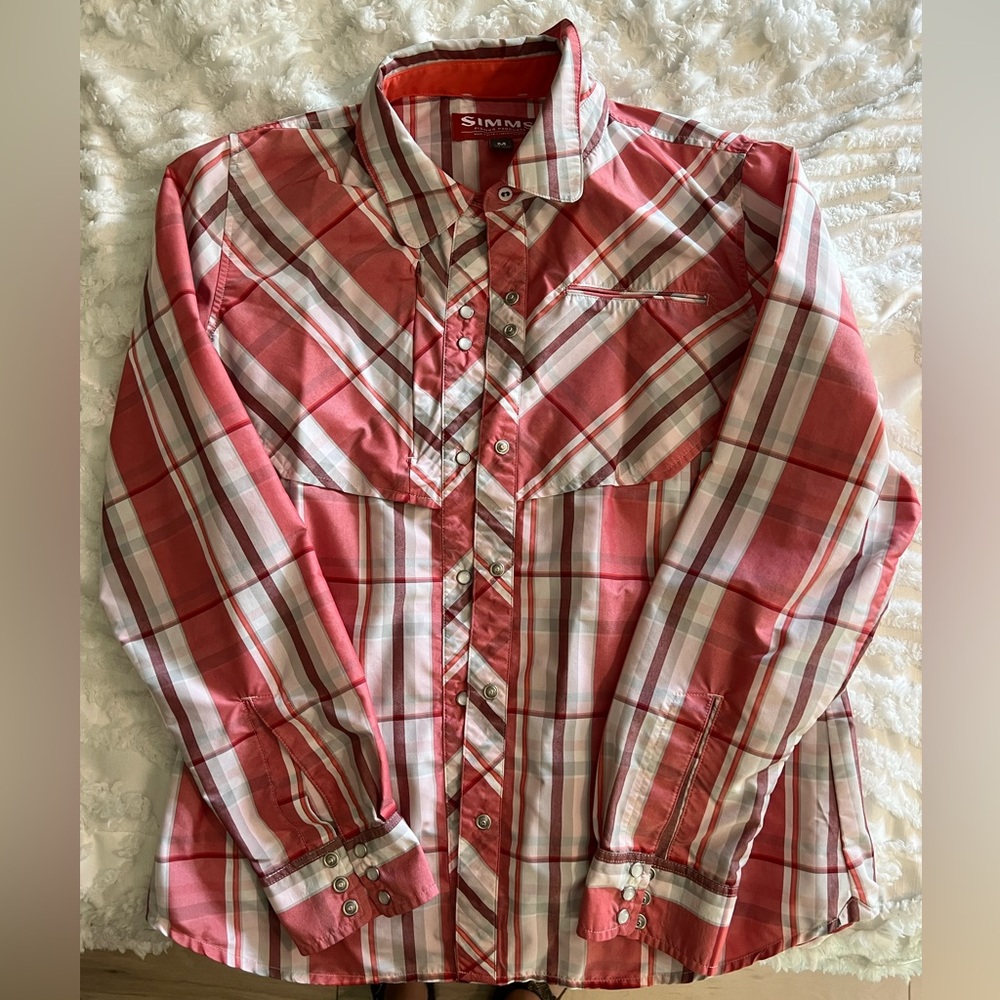 Simms fishing shirt